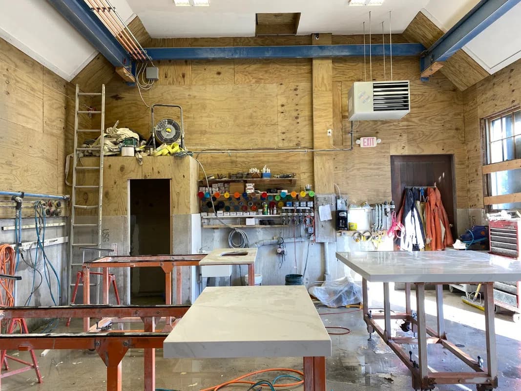 Factory, Architecture, Building